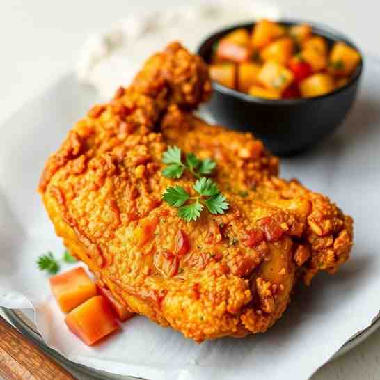 Haitian Fried Chicken - Crispy Recipe